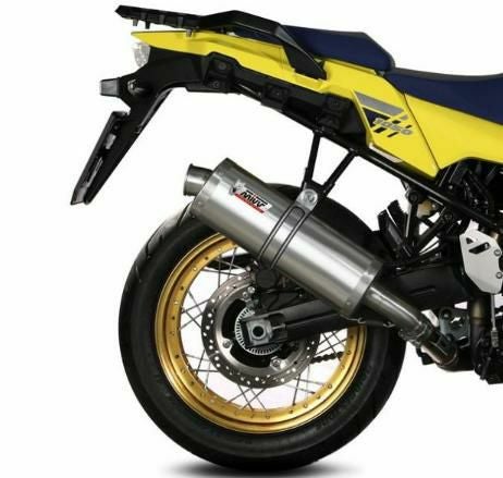 MIVV スリップオンマフラー SPEED EDGE ブラックステンレス SUZUKI V