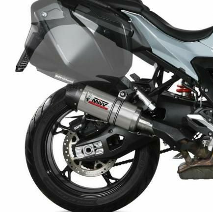 MIVV スリップオンマフラー OVAL チタン/カーボンキャップ BMW S1000XR