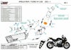 MIVV スリップオンマフラー SR-1 チタン APRILIA RSV4 / トゥオーノV4 1100_8