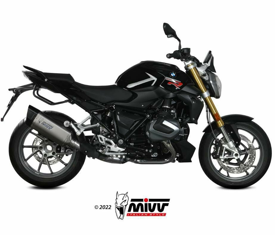 MIVV スリップオンマフラー SR-1 チタン BMW R1250R/RS (2021-2024)