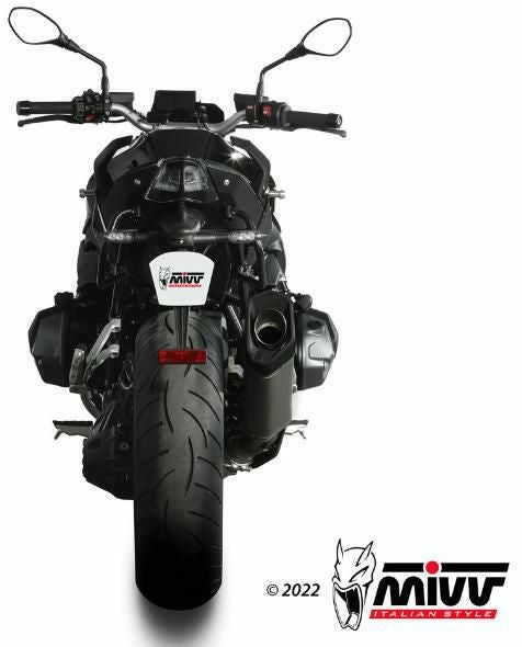 MIVV スリップオンマフラー SR-1 チタン BMW R1250R/RS (2021-2024)