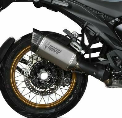 MIVV スリップオンマフラー SR-1 チタン シルバー BMW R1300GS (2024-)