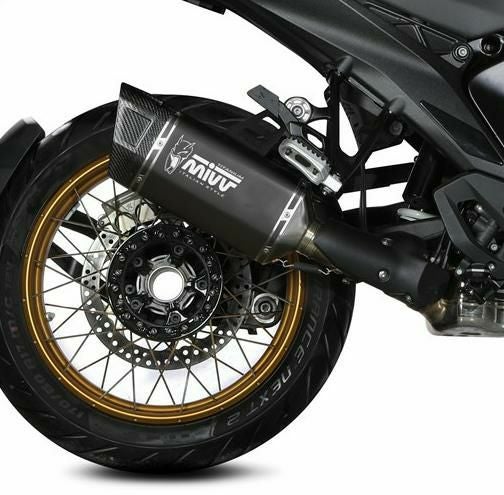 MIVV スリップオンマフラー SR-1 チタン ブラック BMW R1300GS (2024-)