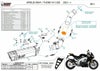 MIVV スリップオンマフラー SR-1 ブラックチタン APRILIA RSV4 / トゥオーノV4 1100_8