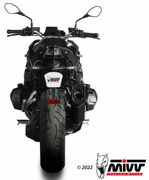 MIVV スリップオンマフラー SR-1 ブラックチタン BMW R1250R/RS (2021
