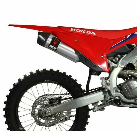 MIVV スリップオンマフラー STR-1 ステンレス HONDA CRF450R (2021-2024)