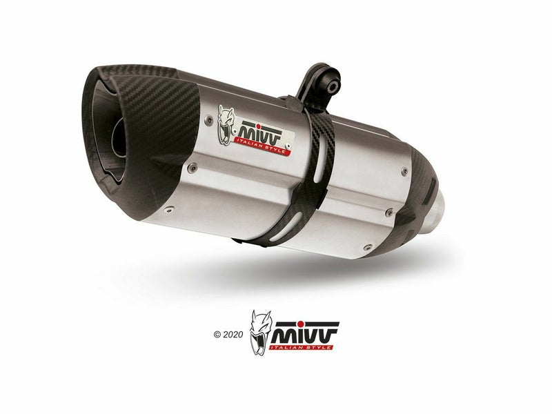 MIVV スリップオンマフラー SUONO ステンレス DUCATI ムルティ 