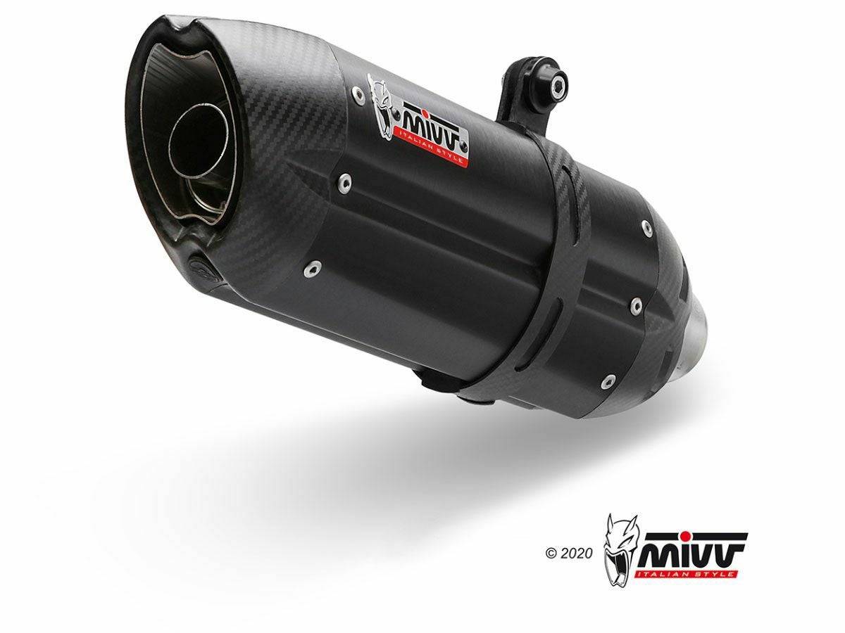 MIVV スリップオンマフラー　ZX10R MIVV スリップオンマフラー SUONO ブラックステンレス KAWASAKI ZX-10R