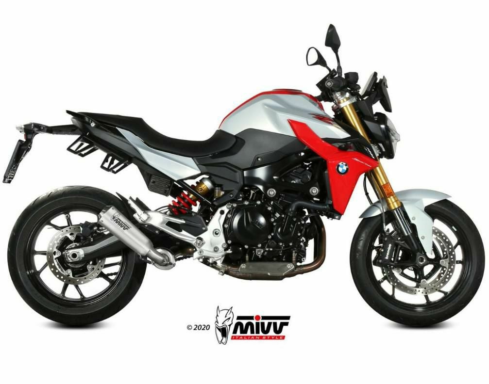 MIVV スリップオンマフラー X-M1 チタン BMW F900R (2020-2024)