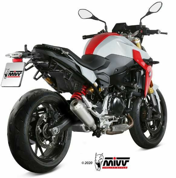 MIVV スリップオンマフラー X-M1 チタン BMW F900R (2020-2024)