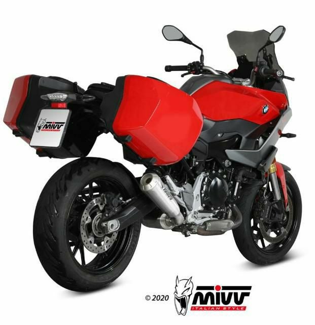 MIVV スリップオンマフラー X-M1 チタン BMW F900XR (2020-2024)