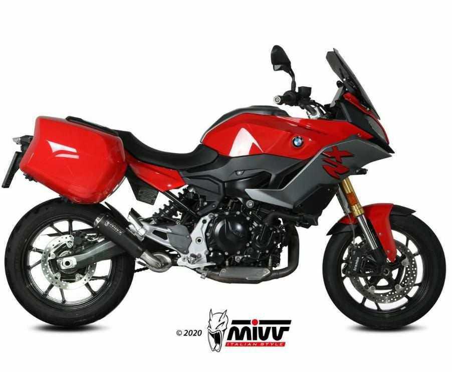 MIVV スリップオンマフラー X-M1 ブラックステンレス BMW F900XR (2020