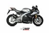 MIVV スリップオンマフラー(チタン製リンクパイプ) SR-1 ブラックチタン APRILIA RSV4 / トゥオーノV4 1100_3