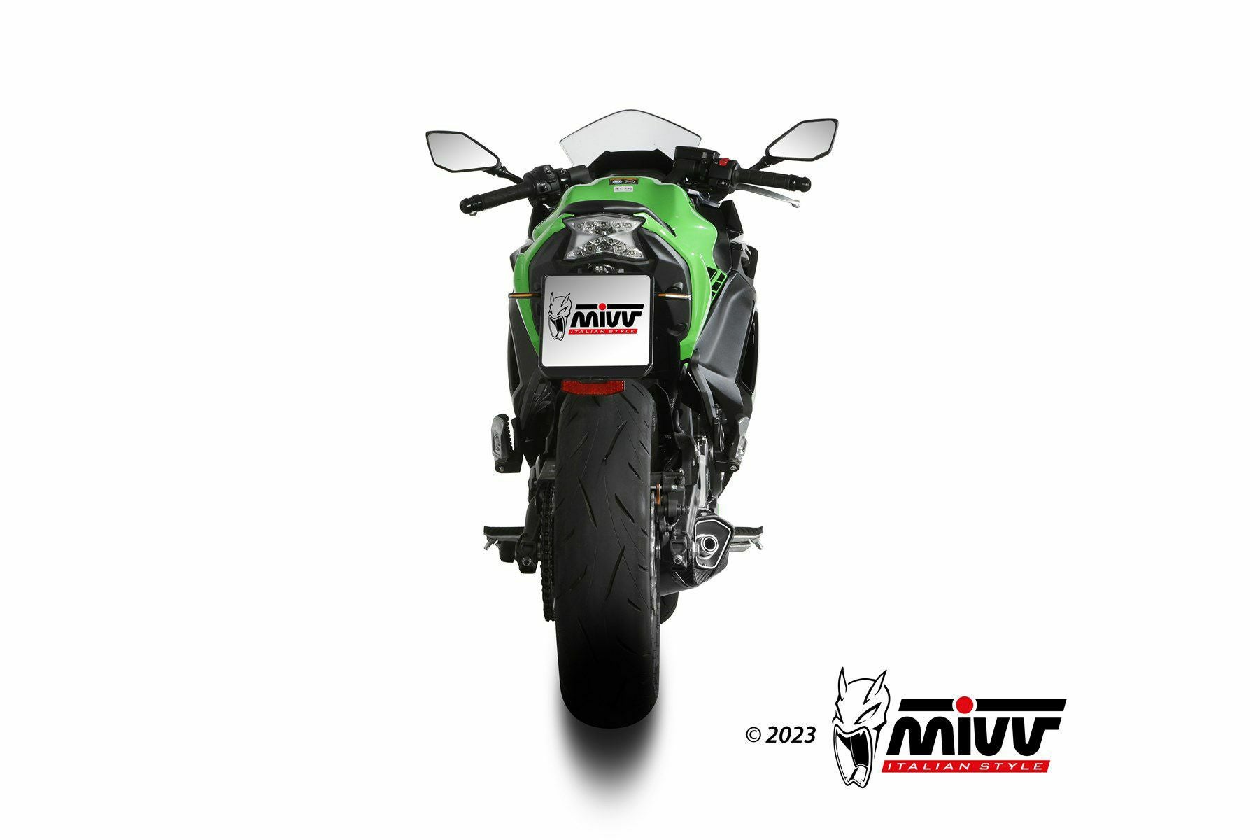 MIVV フルシステムマフラー DELTA RACE ステンレス KAWASAKI NINJA650