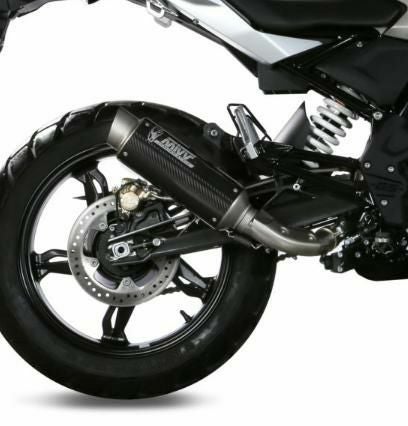 MIVV フルシステムマフラー GP PRO ブラックステンレス BMW G310GS