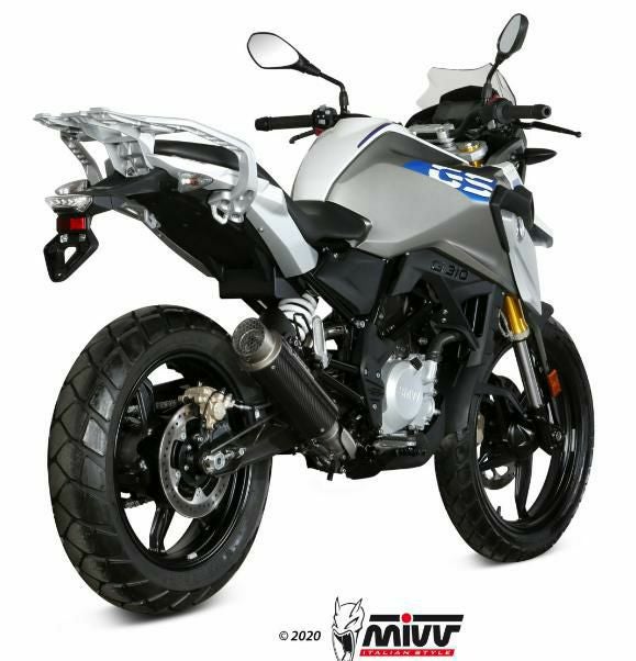 MIVV フルシステムマフラー GP PRO カーボン BMW G310GS (2017-2024)