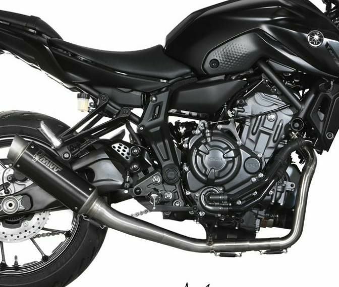 MT-07 MIVV DELTA RACE フルエキゾースト マフラー ミヴ MIVV フルシステムマフラー DELTA RACE ハイポジション ブラック
