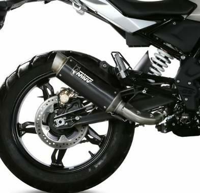 B.034.LNC ミヴ Mivv スリップオンマフラー 19年-21年 BMW R1250GS チタン