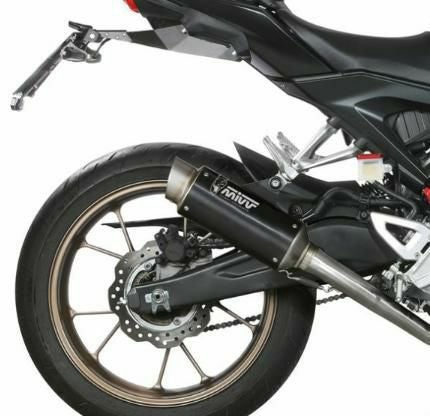 MIVV フルシステムマフラー GP PRO ブラックステンレス HONDA CB125R