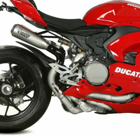MIVV フルシステムマフラー HIGH X-M1 チタン DUCATI パニガーレ V2