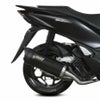 MIVV フルシステムマフラー MOVER ブラックステンレス HONDA PCX125 (2021-2024)_1