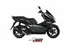 MIVV フルシステムマフラー MOVER ブラックステンレス HONDA PCX125 (2021-2024)_2