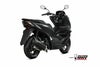 MIVV フルシステムマフラー MOVER ブラックステンレス HONDA PCX125 (2021-2024)_3