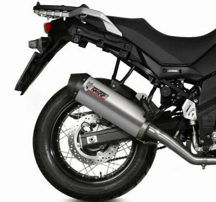 MIVV フルシステムマフラー SPEED EDGE ブラックステンレス SUZUKI V