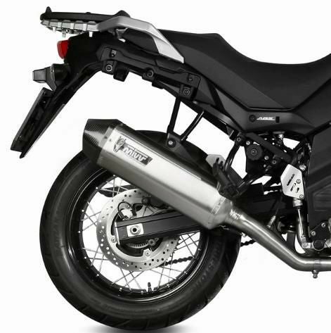MIVV フルシステムマフラー SPEED EDGE ブラックステンレス SUZUKI V