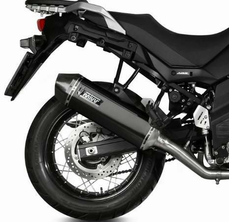 MIVV フルシステムマフラー SPEED EDGE ブラックステンレス SUZUKI V
