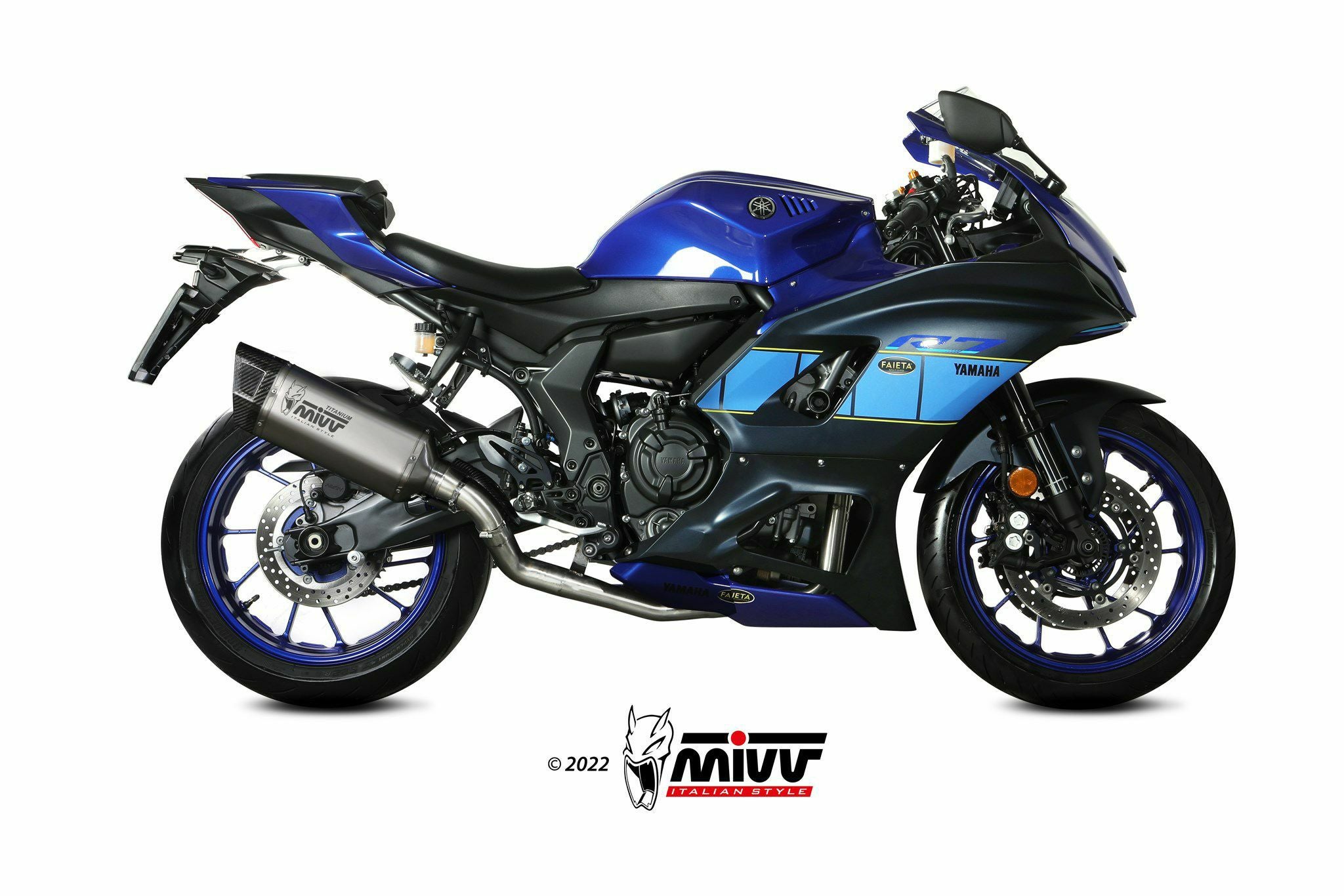 MIVV フルシステムマフラー SR-1 ハイポジション ステンレス YAMAHA
