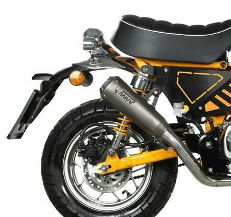 MIVV フルシステムマフラー X-M1 チタン HONDA モンキー125 (2018-2024)