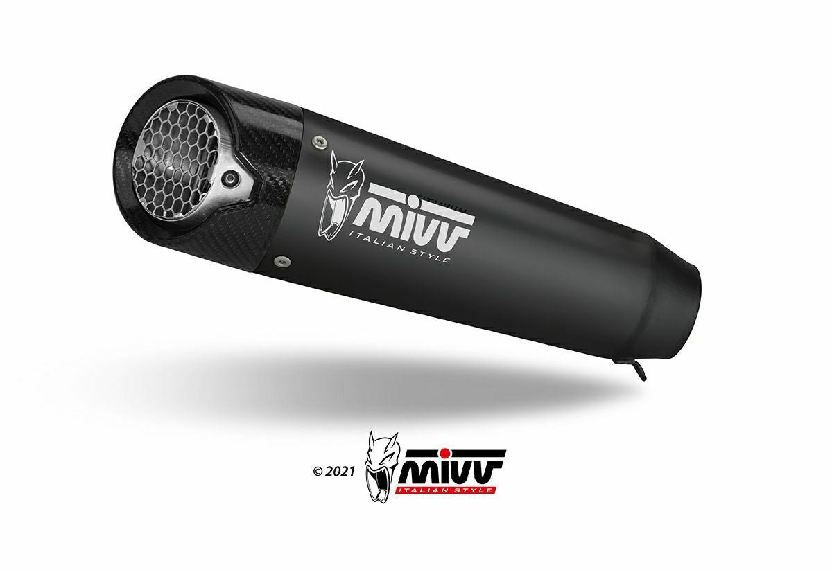 MIVV ステンレススチールマフラー MIVV フルシステムマフラー X-M5 ブラックステンレス SUZUKI GSX-8S