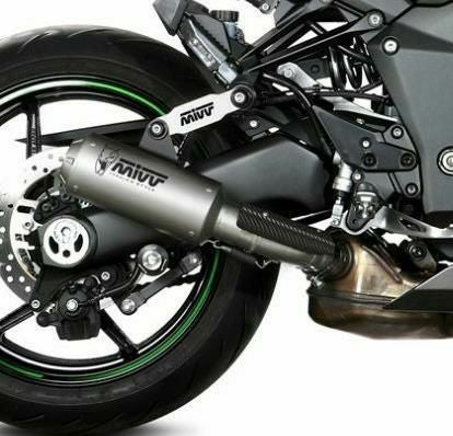 バイクムーバー ステンレス製 MIVV レーシングスリップオンマフラー MK3 ステンレス KAWASAKI