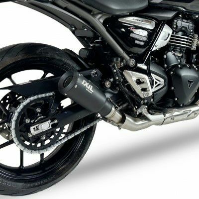 IXIL スリップオンマフラー RACE XTREM BLACK トライアンフ スピード