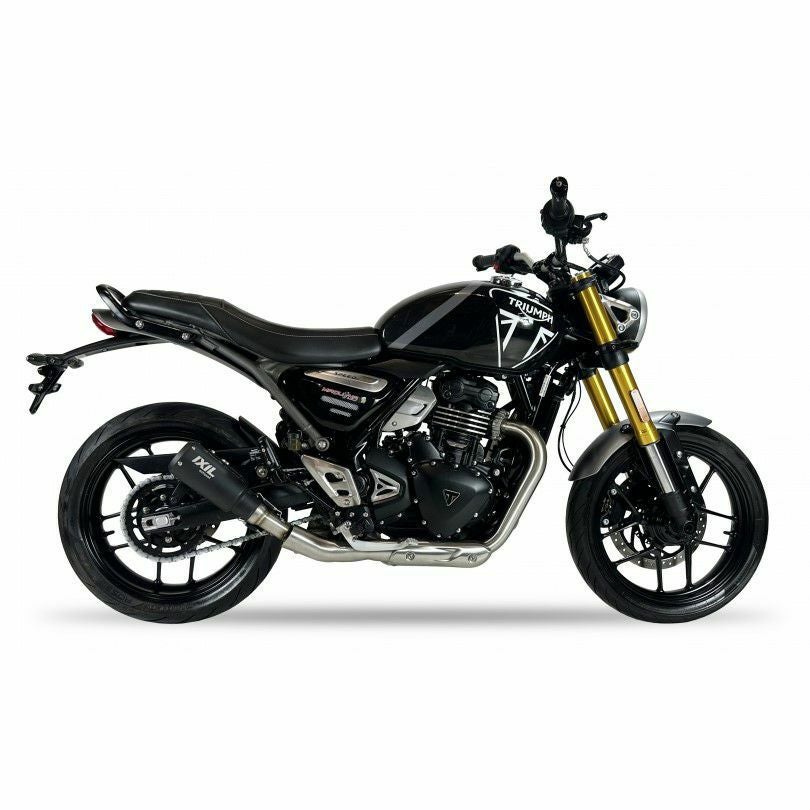 IXIL スリップオンマフラー RACE XTREM BLACK トライアンフ スピード