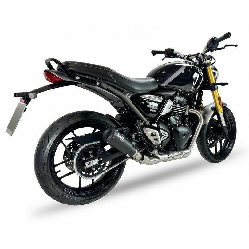 IXIL スリップオンマフラー RACE XTREM BLACK トライアンフ スピード