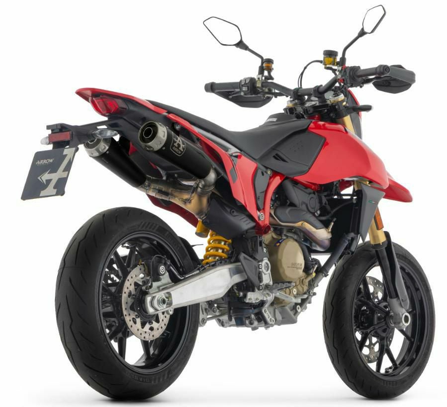 ARROW Pro-Race ブラック スリップオンマフラー|DUCATI ハイパー ARROW Pro-Race ブラック スリップオンマフラー|DUCATI ハイパー