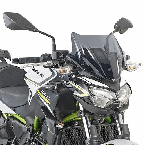 MT-25 MT-03 20-24/Z650 20- ウインドスクリーン 28x36.5 スモーク