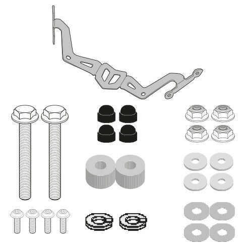 MT-25 MT-03 20- ウインドスクリーン4128S用 フィッティングキット