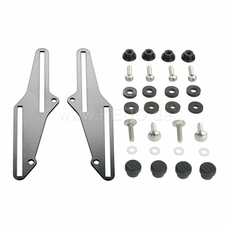 ヤマハ テネレ700 (20-24) スクリーンアジャスターキット HLタイプ ウインドシールドアダプター 31076S ケドー_1