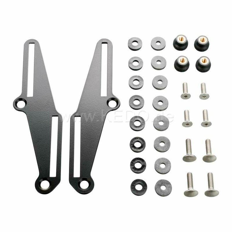 ヤマハ テネレ700 (20-24) スクリーンアジャスターキット HUタイプ ウインドシールドアダプター 31049S ケドー_1