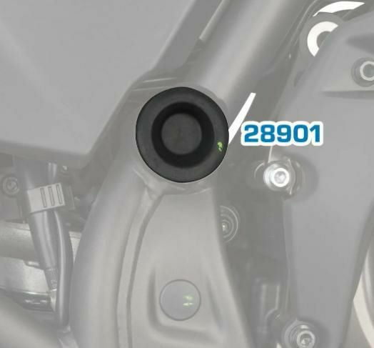 テネレ700 (20-26) フレームカバーキャップ ケドー_1