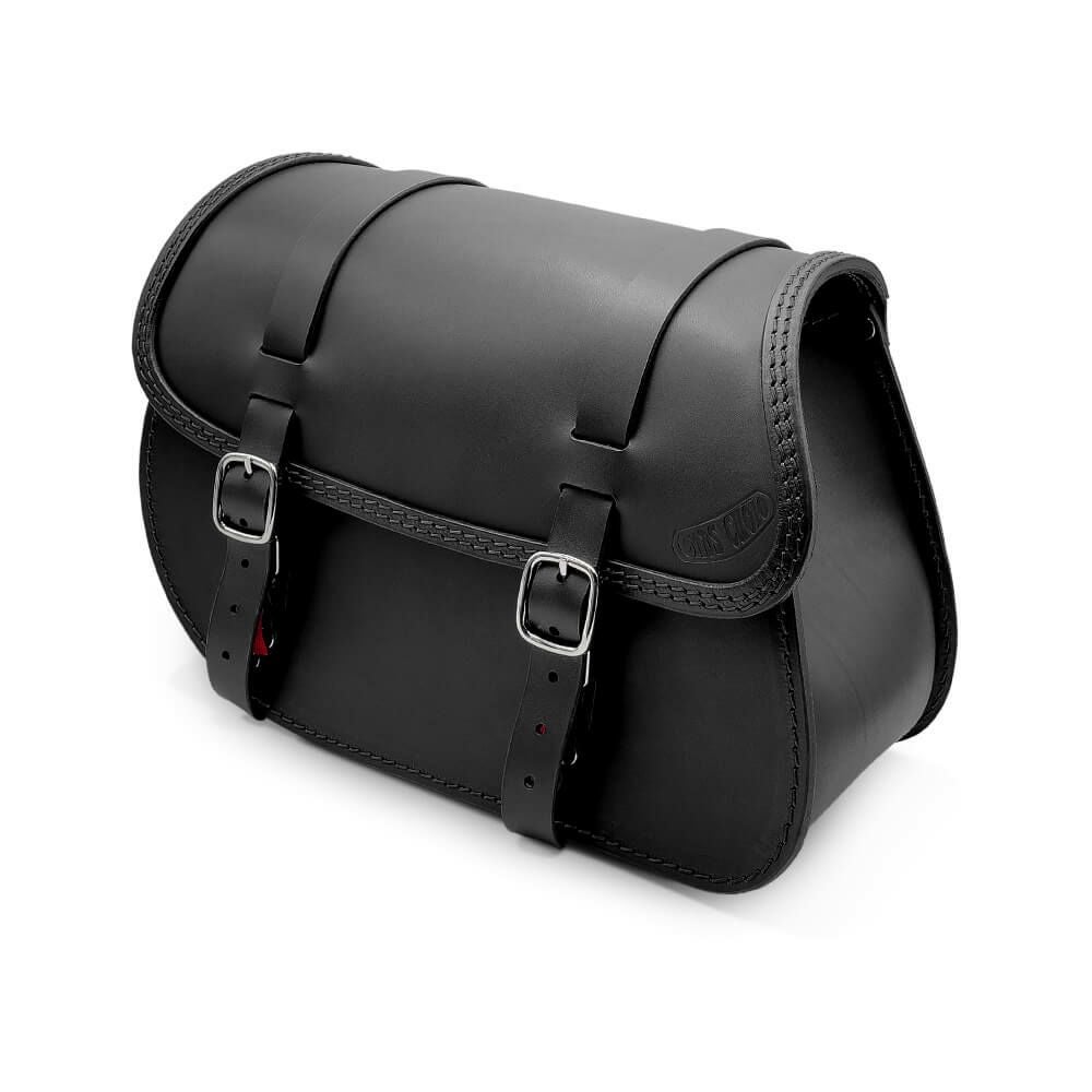 MOTOGUZZI V7ストーン Prog Stone レザー サイドバッグ Ends Cuoio