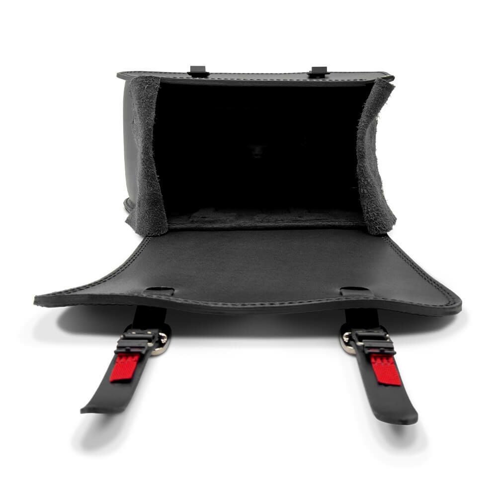MOTOGUZZI V7ストーン Prog Stone レザー サイドバッグ Ends Cuoio