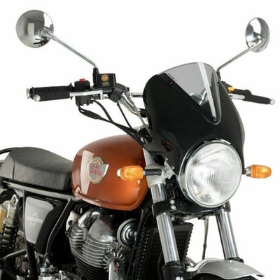 ロイヤルエンフィールド GT650/インターセプター650用 メッシュグリル 