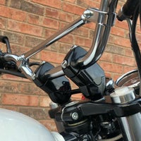 ロイヤルエンフィールド インターセプター650用ハンドルライザー 35mmアップ/20mmオフセットHitchcocks Motorcycles_1