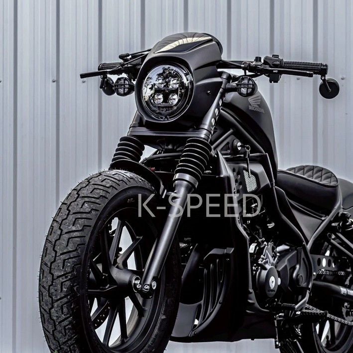 レブル250/300/500 25- ローハンドルバー K-SPEED | バイクカスタム レブル250/300/500 25- ローハンドルバー K-SPEED | バイクカスタム