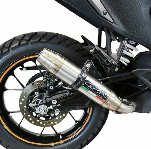 GPR製 KTM 250アドベンチャー (2020-2024)用スリップオンマフラー