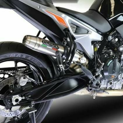 dcexpgn マフラー GPR製 KTM Duke125 (2024-2025)用スリップオンマフラー Deeptone Inox